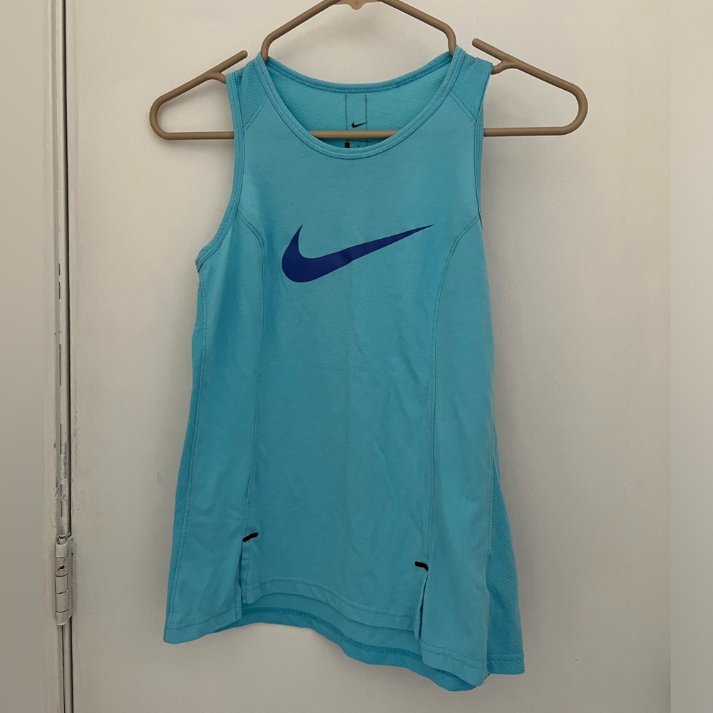 Nike Girls Blue Workout Tank Top